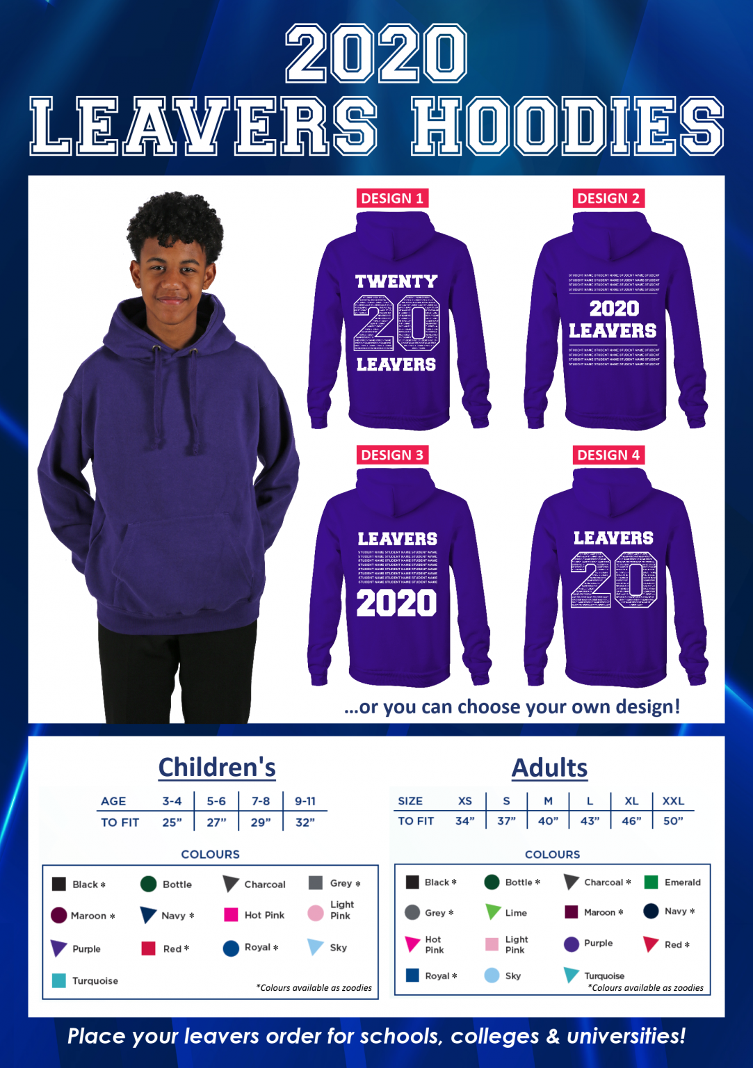 Leavers Hoodies Aspire Academy Glasgow Wear With Success