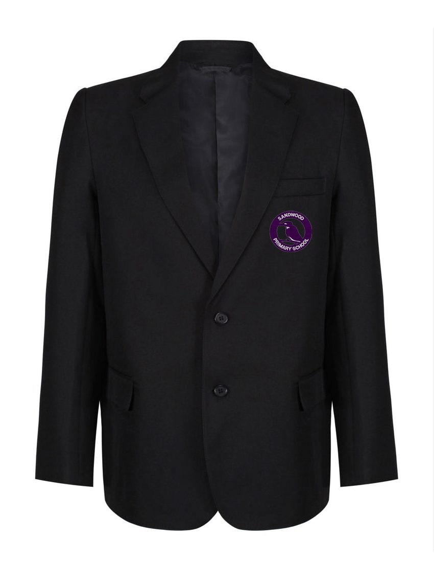 Woodlands Primary Boys Poly Blazer Navy main image 1