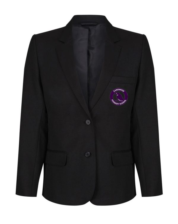 St Thomas Primary Girls Poly Blazer Navy main image 1
