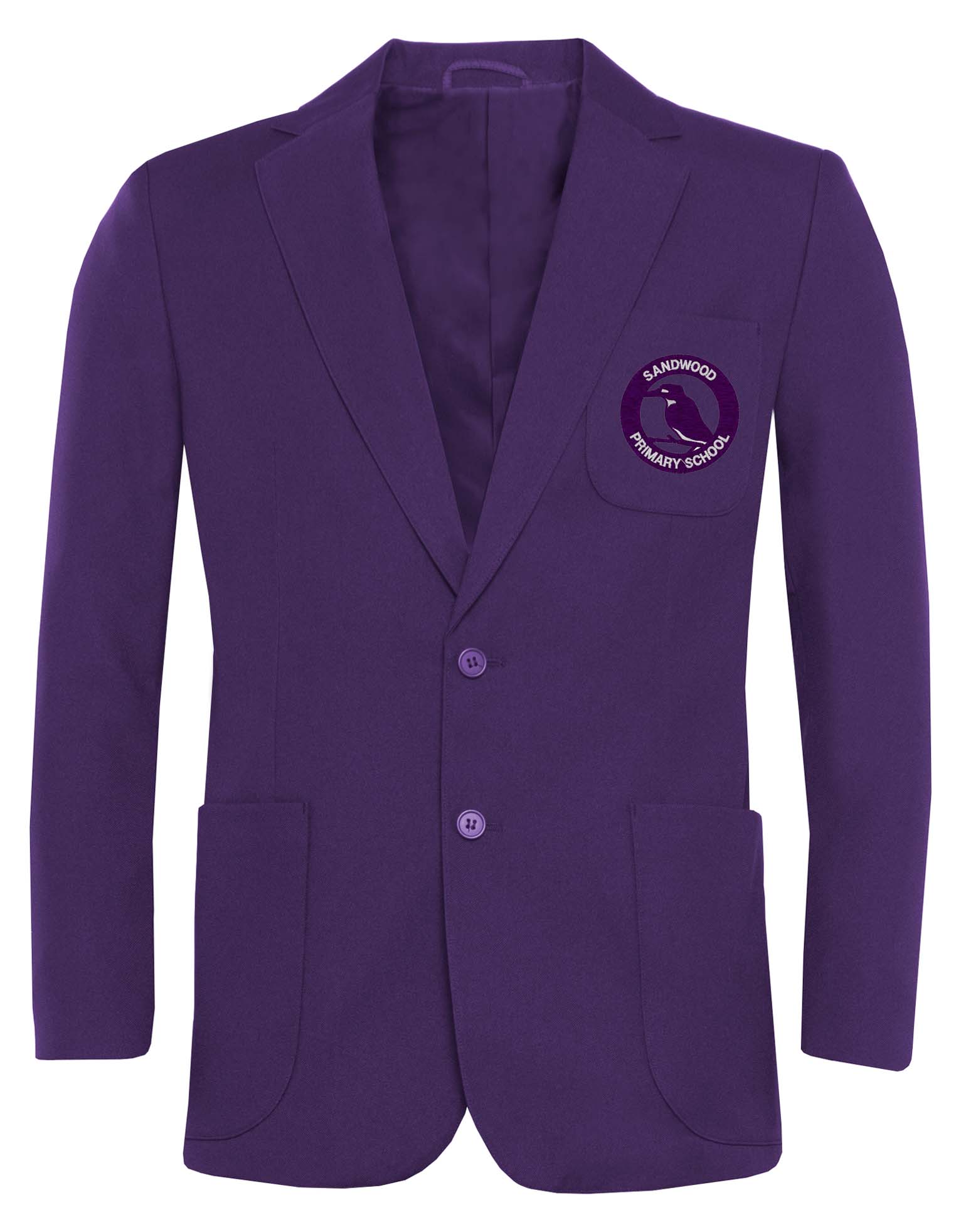 Sandwood Primary Boys Purple Blazer - Aspire Academy